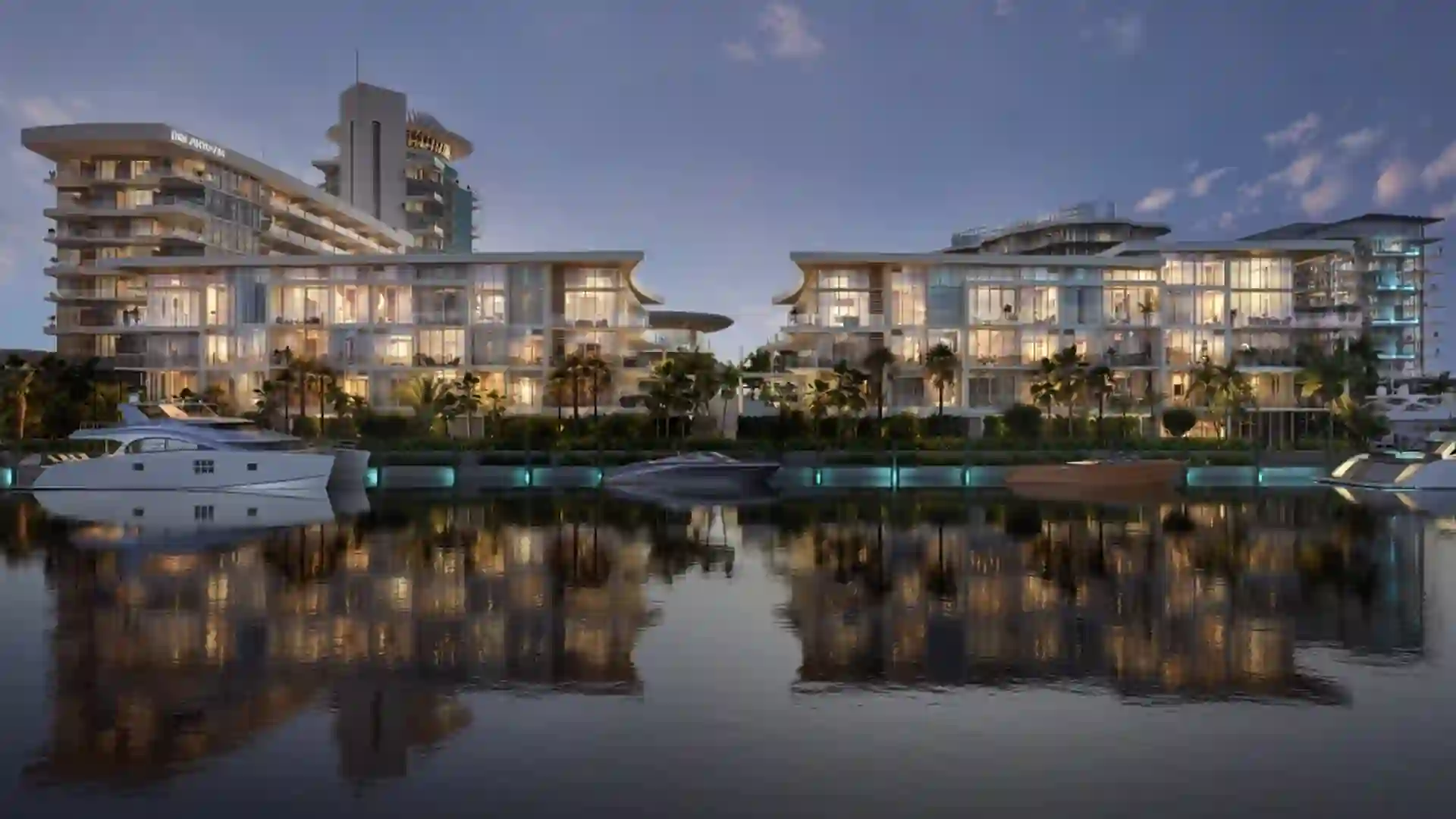 Exterior view of The Residences At Pier Sixty-Six, a luxury development in Fort Lauderdale