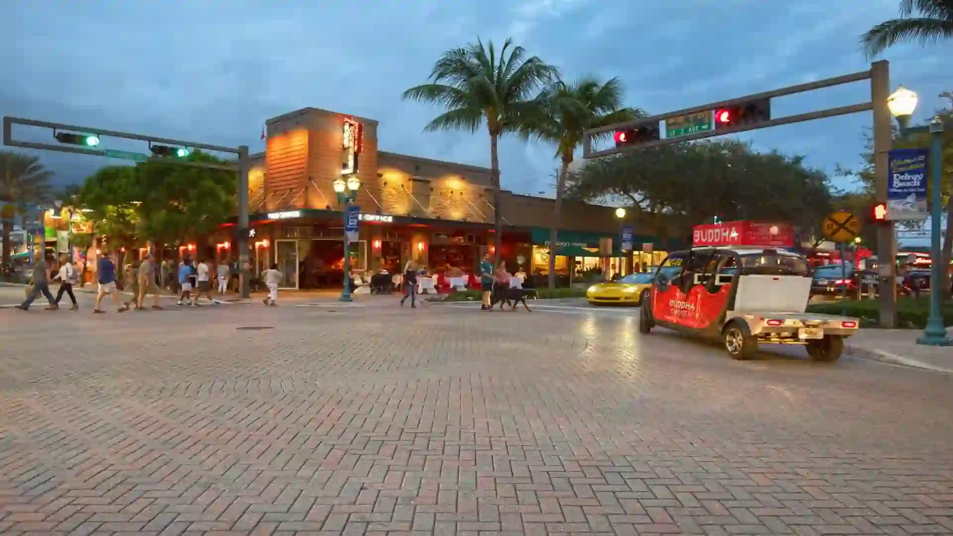 Scenic view of the Delray Beach neighborhood